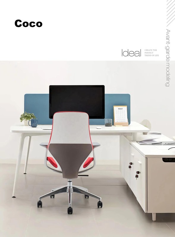 end Home PU Leather Cover Office Chair Furniture Sale Luxury Plastic Meeting Swivel Chair