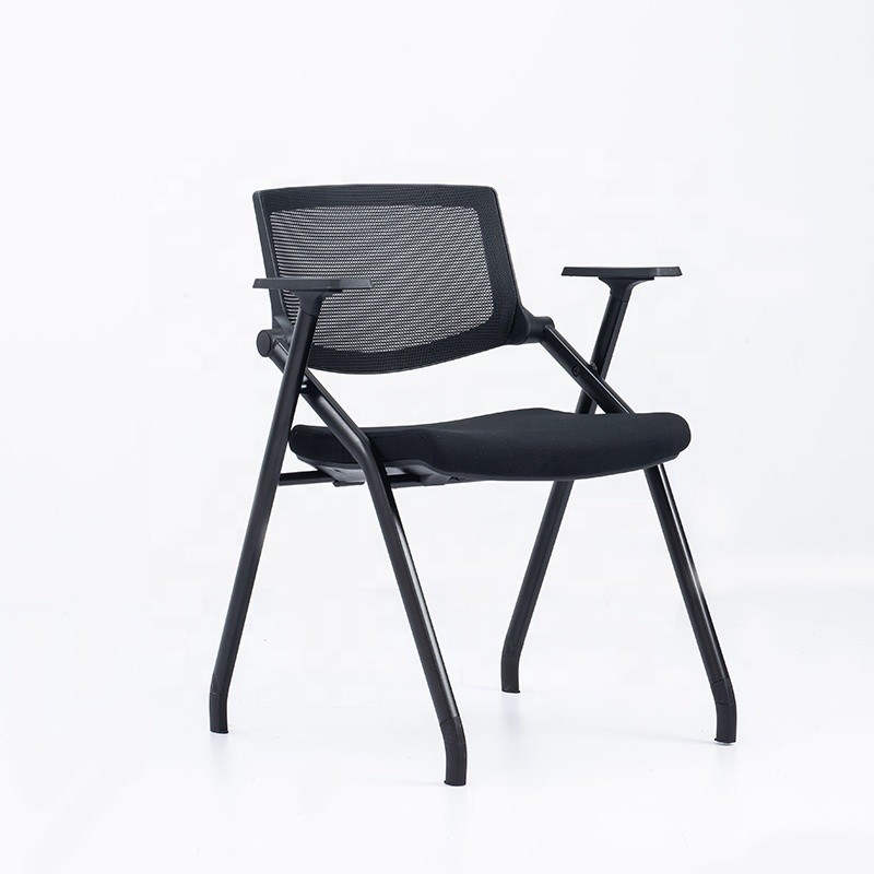 เก้าอี้ตาข่ายสไตล์ OEM เก้าอี้พับได้สำหรับนักเรียน ห้องเรียนฝึกอบรม ห้องเรียน โรงเรียน