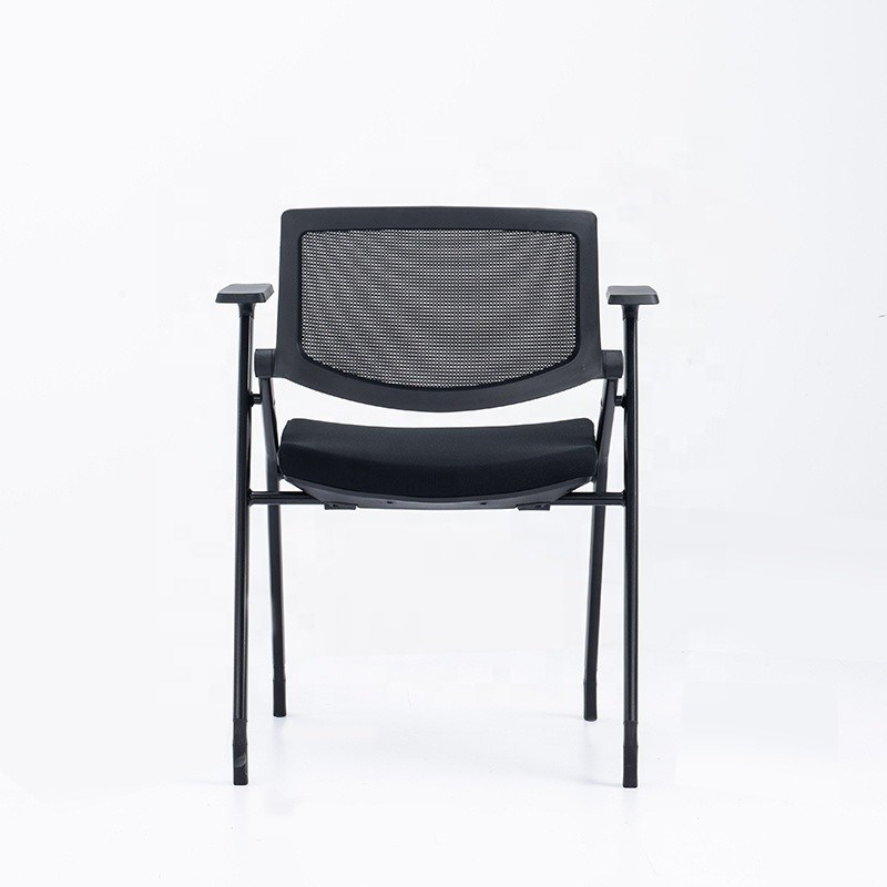 เก้าอี้ตาข่ายสไตล์ OEM เก้าอี้พับได้สำหรับนักเรียน ห้องเรียนฝึกอบรม ห้องเรียน โรงเรียน