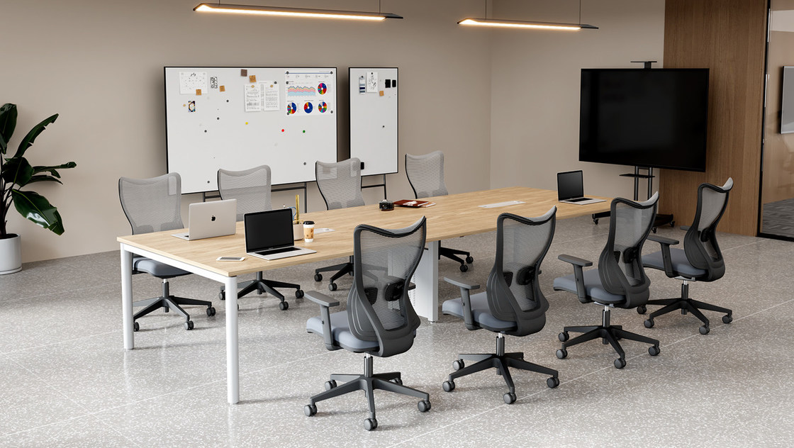 นั่งสํานักงานที่สามารถปรับแขนได้ สําหรับห้องประชุมพนักงาน