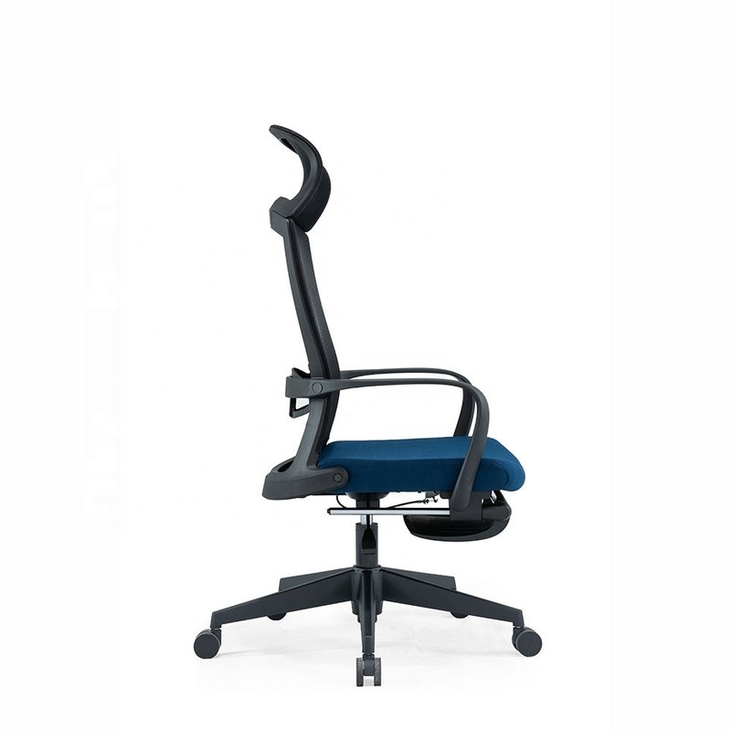 เก้าอี้สำนักงานหมุนได้แบบผู้บริหารตามหลักสรีรศาสตร์พร้อมที่วางแขนที่สะดวกสบายที่สุดและล้อเลื่อน, ตาข่ายทันสมัย, ผ้าที่ดีที่สุด