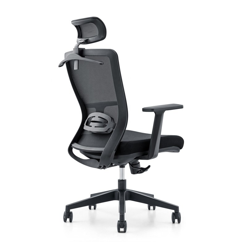 650*690*1150-1250mm เก้าอี้สํานักงานหรู ที่ปรับได้ด้วยผ้า Mesh และแขนแขนติดตั้ง