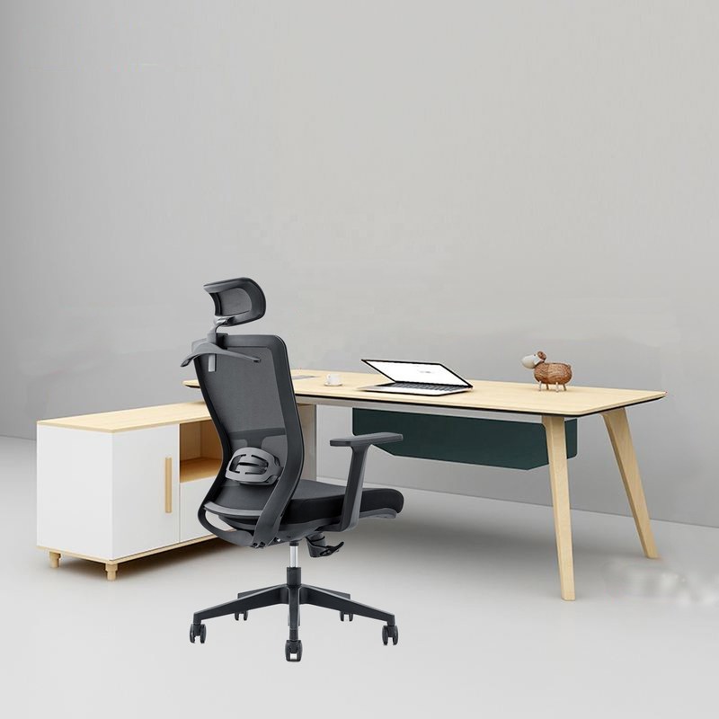 650*690*1150-1250mm เก้าอี้สํานักงานหรู ที่ปรับได้ด้วยผ้า Mesh และแขนแขนติดตั้ง