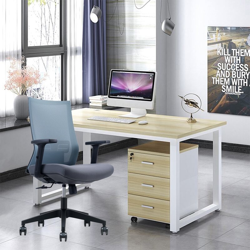 โมเดิร์น ดีไซน์ สไตล์ ผ้า หลังกลาง Mesh เก้าอี้สํานักงานผู้บริหารกับ 2D Arm Ergonomic