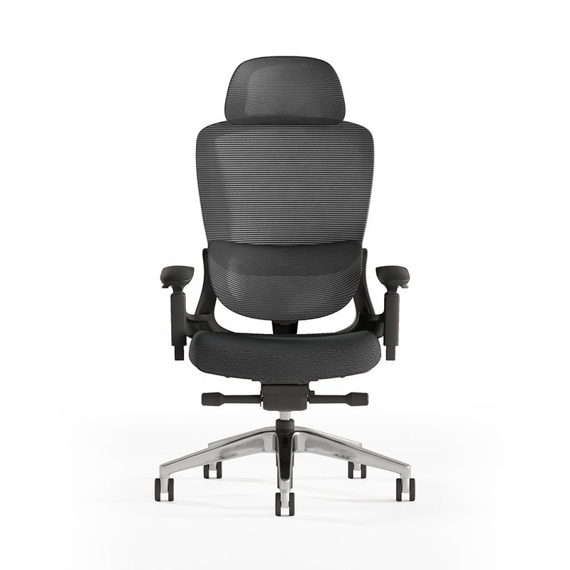 ระบบล็อคลัก-นิ่ง เก้าอี้หัวหน้าหล่อครบ Mesh สําหรับสํานักงาน โรงแรม บ้านและโรงเรียน