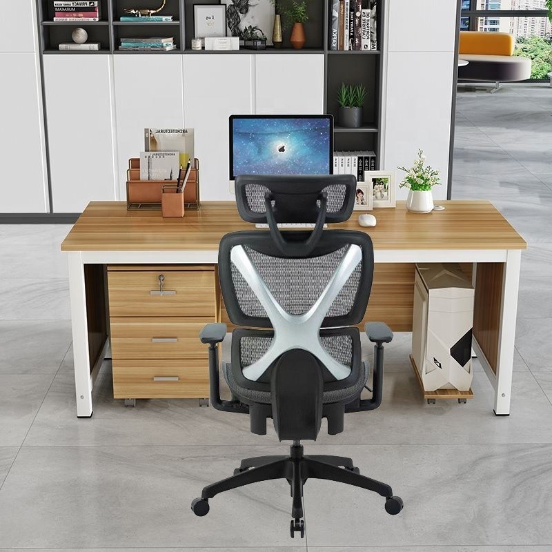back Full Mesh Office Executive Chair with 73*77*117-126.5cm Size and Ergonomic Design
