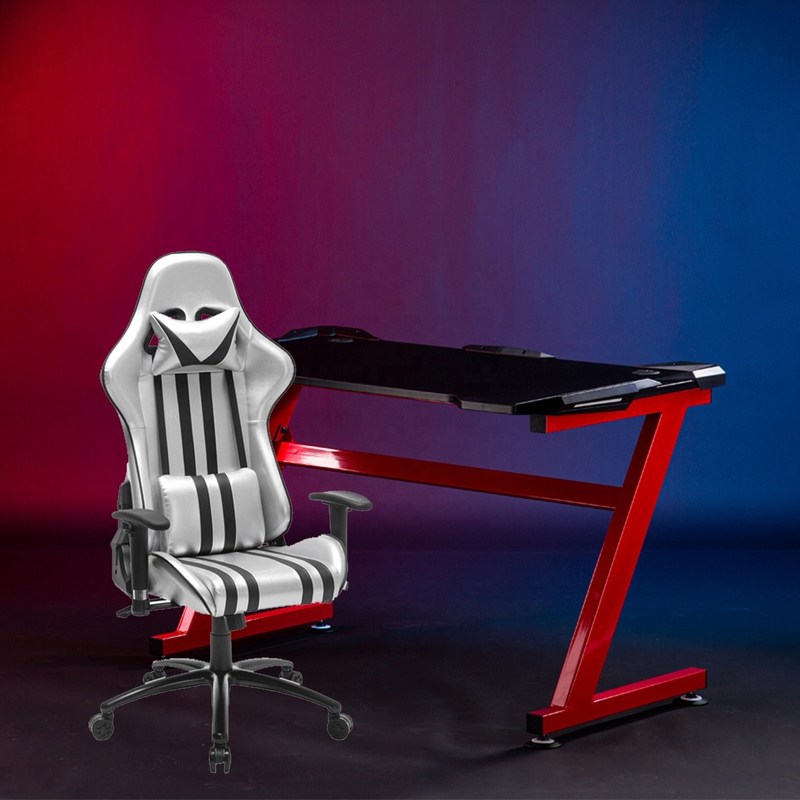 เก้าอี้เกมส์ที่สามารถปรับได้สําหรับผู้ทํางานด้านกีฬาอิเล็กทรอนิกส์ในออฟฟิศ / อพาร์ทเมนต์ / โรงเรียน