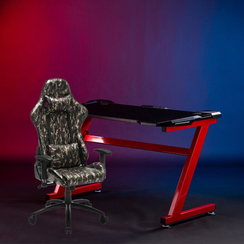 เก้าอี้เกมมิ่งสำหรับเล่นเกม E-Sports Worker Racing Gamer โดย Office Furniture Direct สำหรับผู้เล่นเกม