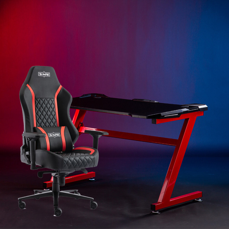 เก้าอี้เกมมิ่ง Y-SEATER 624-BR Professional PU Leather พร้อมฝาครอบถอดได้และดีไซน์