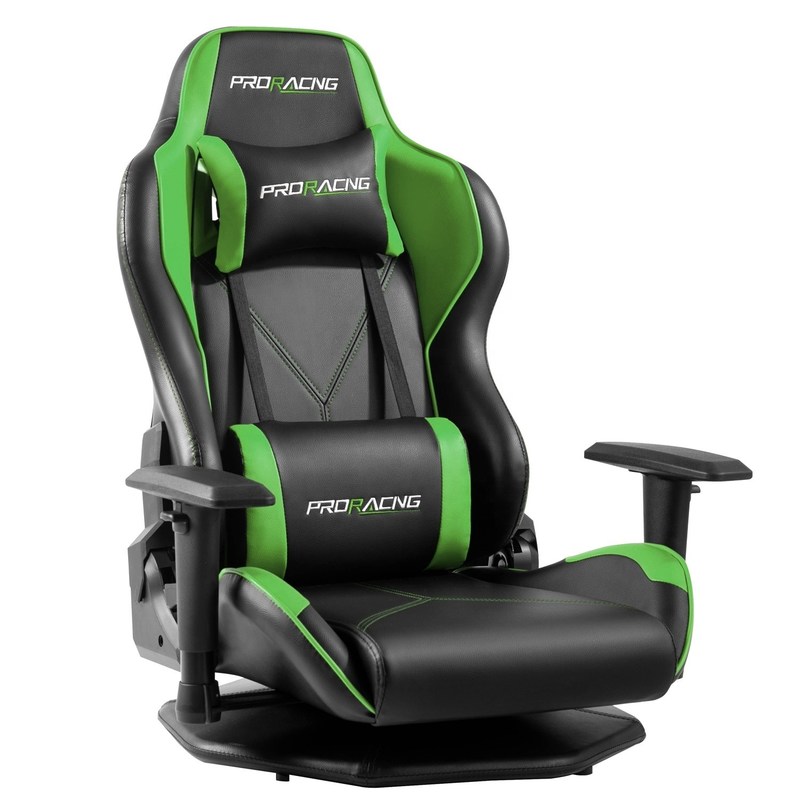 NO Foot Fixed Chassis Rotating Esports Chair HCYZ PVC หนังคอมพิวเตอร์ เกมส์เกมส์เกมส์