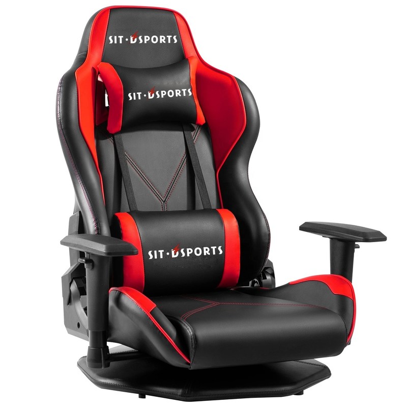NO Foot Fixed Chassis Rotating Esports Chair HCYZ PVC หนังคอมพิวเตอร์ เกมส์เกมส์เกมส์